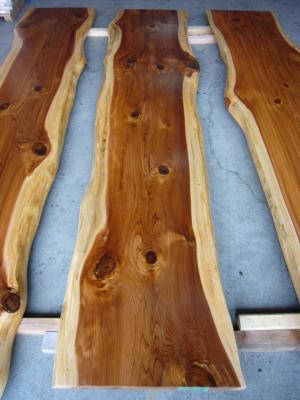 杉耳付板　カウンター用加工